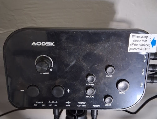 AODSK 電子ドラムアクセサリー コントロールボックス