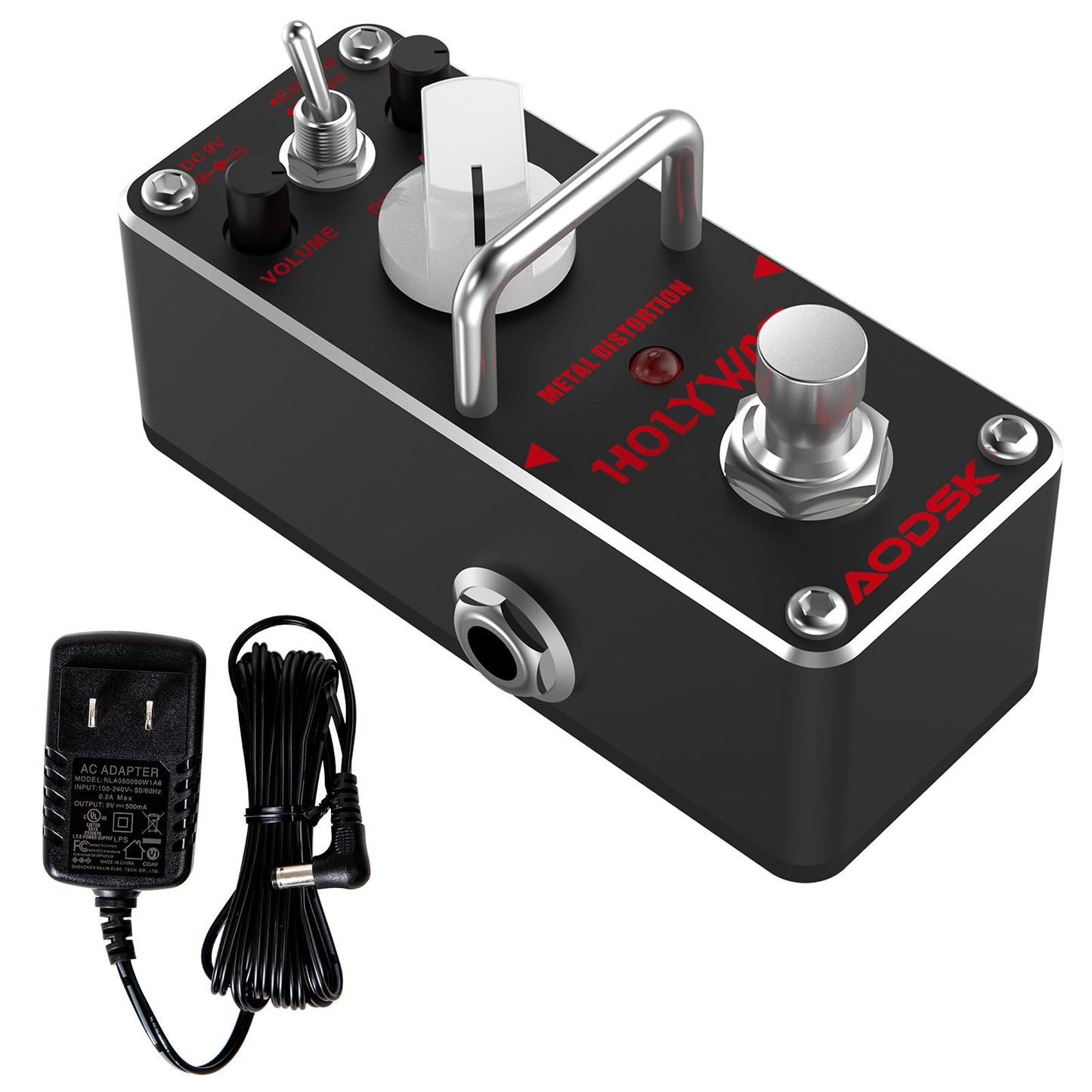 AODSK Electric Guitar Effect Pedal (Distortion)