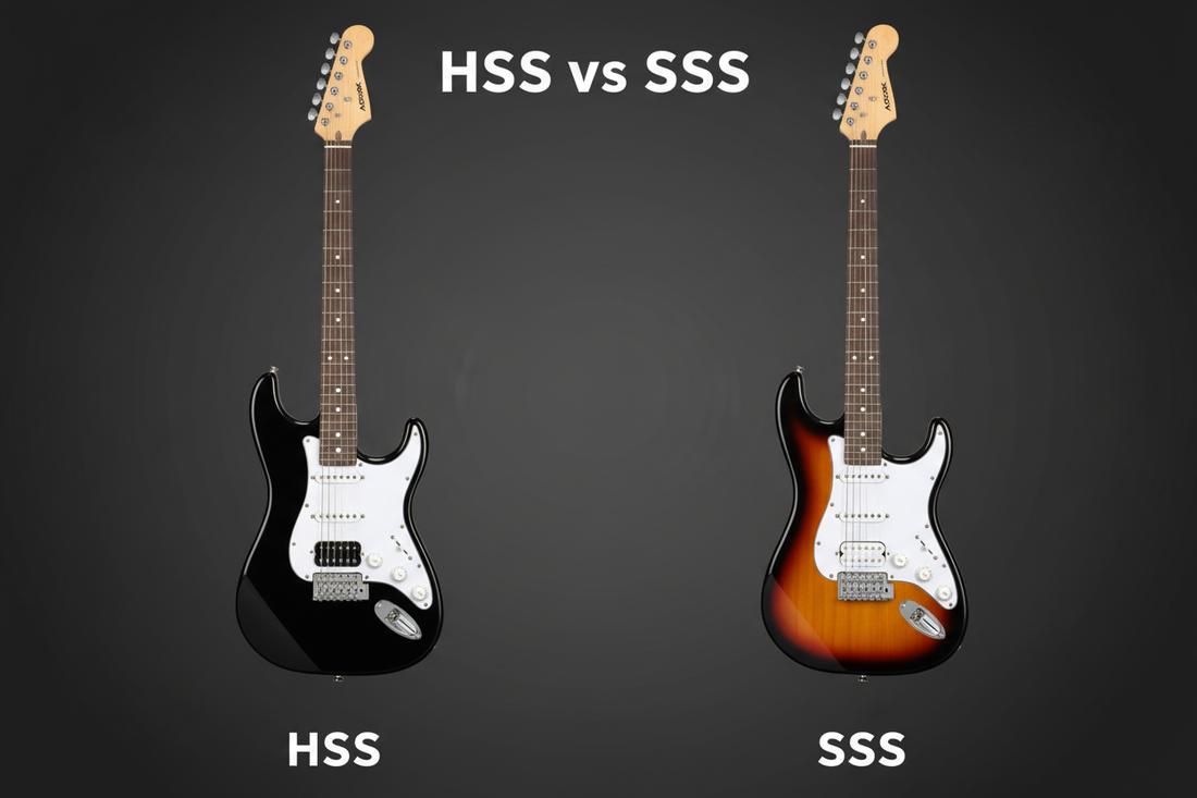 HSS vs SSS Electric Guitar: Which Pickup Configuration Is Right for You?