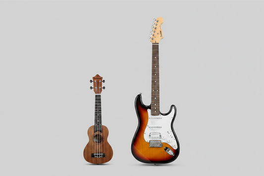 Ukulele vs Electric Guitar: Which Instrument Is Better for Beginners to Learn