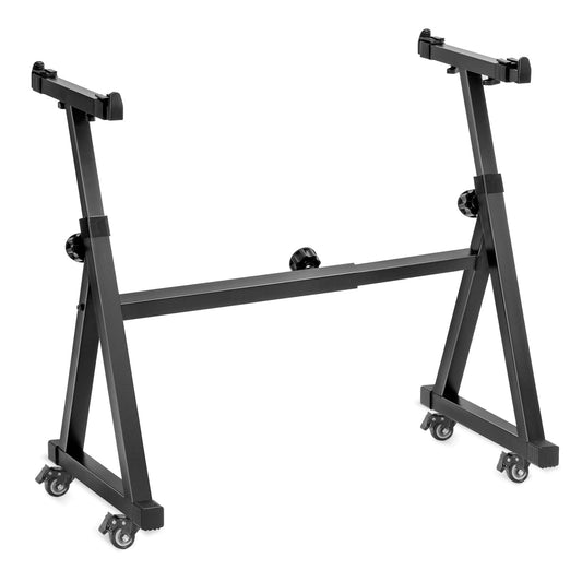 AODSK Keyboard Stand Heavy Duty- Z Style Adjustable and Portable Heavy Duty Piano Stand for Kids and Adults,Height and Width Adjustable Fits for 61-88 Keys Electric Pianos