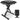 AODSK Keyboard Bench X-Style Cushion Padded,Piano Bench Adjustable Collapsible Stool Chair Seat,Flame Retardant Cotton,Non-Skid Design