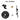 AODSK Desktop Microphone Stand, Height-Adjustable, Compatible with Multiple Microphone Sizes, Non-Slip Stable Base(AS-DMS1)
