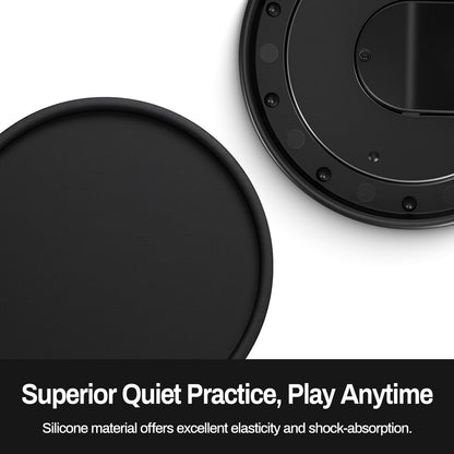 AODSK Electric Drum Set for Beginners with 241 Sounds,4 Quiet Drum Pads,2 Pedal,Throne,Sticks,Electronic Drum with Headphone,AED-400pro