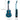 AODSK Soprano Blue Ukulele for Beginner 21 Inch Ukelele with Gig Bag Strap Nylon String 4 Picks Holiday Gift