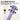 AODSK Violet Concert Ukulele 23 Inch – Sapele Wood Uke for Beginners & Adults with Gig Bag, Strap, Nylon Strings & 4 Picks