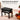 AODSK Adjustable Wooden Piano Bench with Padded Cushion and Storage with Sheet Music Storage Black 22.05''x13.39''x18.31''(Height Adjustable Range:18.31''-22.05'')