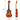 AODSK Sunburst Concert Ukulele 23 Inch – Sapele Wood Uke for Beginners & Adults with Gig Bag, Strap, Nylon Strings & 4 Picks