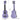 AODSK Soprano Violet Ukulele for Beginner 21 Inch Ukelele with Gig Bag Strap Nylon String 4 Picks Holiday Gift
