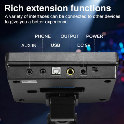 AODSK Electric Drum Set with Quiet Mesh Pads,Electronic Drum for Beginner,USB MIDI,Throne,Headphones,Sticks, Included 15 Kits and 195 Sounds (AED-403-Teenagers Beginners)