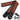 AODSK Guitar Strap Vintage Woven Adjustable,includes 2 Strap Locks, For Bass, Electric & Acoustic Guitars (Red Braiding)