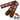 AODSK Guitar Strap Vintage Woven Adjustable,includes 2 Strap Locks, For Bass, Electric & Acoustic Guitars (Crimson Weave)
