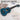 AODSK Concert Blue Ukulele for Beginner 23 Inch Uke with Gig Bag Strap Nylon String 4 Picks Holiday Gift
