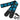 AODSK Guitar Strap Vintage Woven Adjustable,includes 2 Strap Locks, For Bass, Electric & Acoustic Guitars (Blue Bloom)