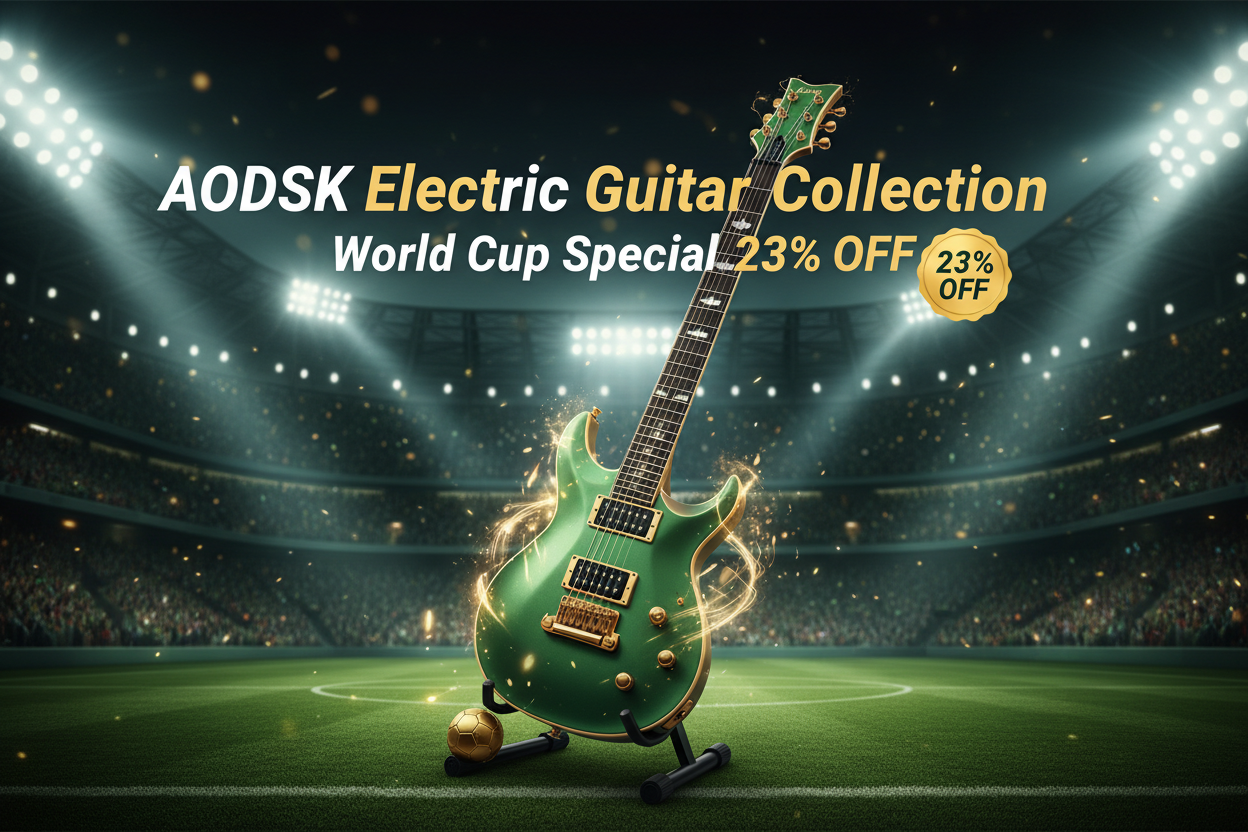 AODSK Electric Guitar World Cup Banner